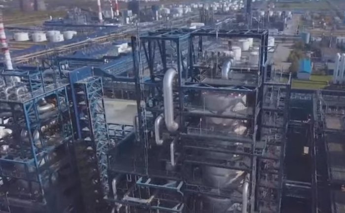 Запуск нового комплекса первичной переработки нефти  на Омском НПЗ 
