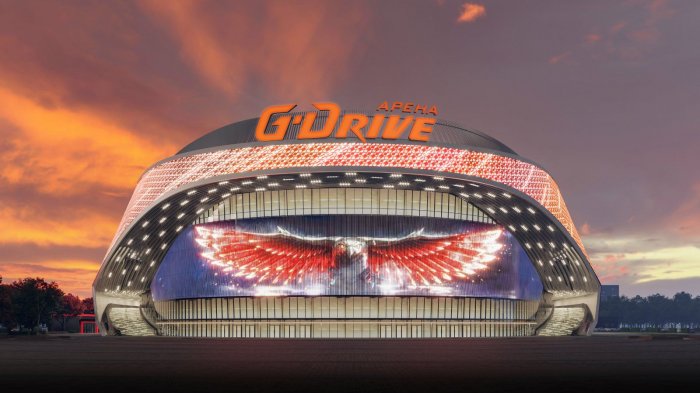 Открытие новой G-Drive Арены